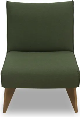 Produktbild von LOOKS by Wolfgang Joop Sessel LOOKS XVII made by DOMO Collection Designersessel, Polstersessel. Einzelsessel, Wohnzimmersessel, Webstoff in grün, 77 x 88 cm