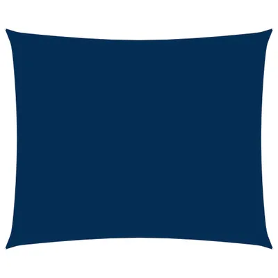 Image de vidaXL Voile d'ombrage Oxford rectangulaire 3x4,5 m bleu