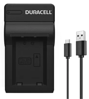 Productafbeelding van Duracell oplader met USB-kabel voor DRSFZ100/NP-FZ100
