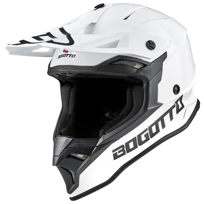 Obrázok produktu pre Motokrosovská prilba Bogotto H337 MX, biela, veľkosť M (57/58)