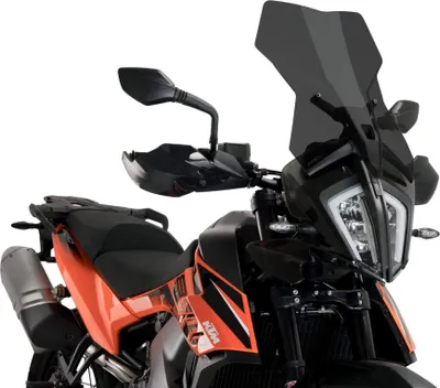 Immagine prodotto di Cupolino PUIG touring fumè scuro 525x385mm per Ktm