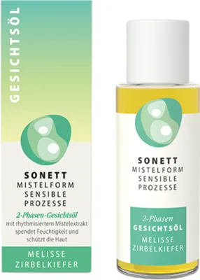 Image de Sonett Mistelform huile pour le visage mélisse pin cembro 50 ml