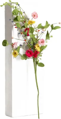 Obrázok produktu pre HOMLA MEADOW umelá vetvička s pastelovými kvetmi 70 cm