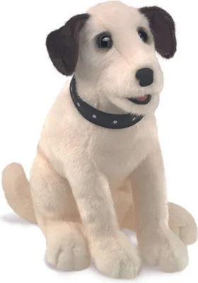 Produktbild von Folkmanis Handpuppe Terrier sitzend 3132