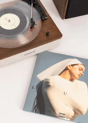 Produktbild von Rosalía LUX Vinyl-PACK + RECORD PLAYER PRO Plattenspieler mit Lautsprechern