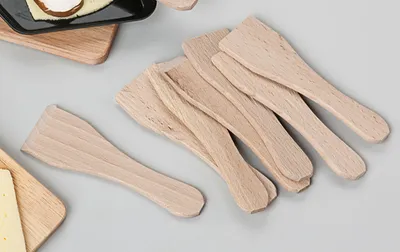 Produktbild von Kela Raclettespatel Arbon Holz 8tlg., 77033