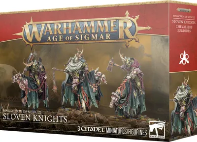 Produktbild von Warhammer Age of Sigmar Maggotkin of Nurgle Sloven Knights