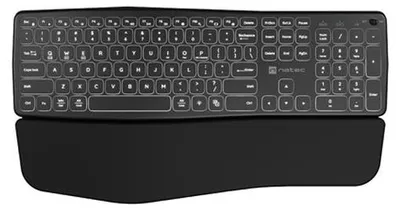 Image de Natec NATEC PORIFERA clavier Maison/Bureau Bluetooth QWERTY US International Noir