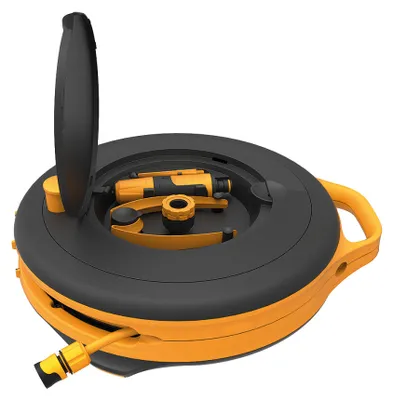 Obrázek produktu pro Fiskars Waterhweel S, Pozemní navíječ, Funkční, Černá, Oranžová, 390 mm, 161 mm, 444 mm