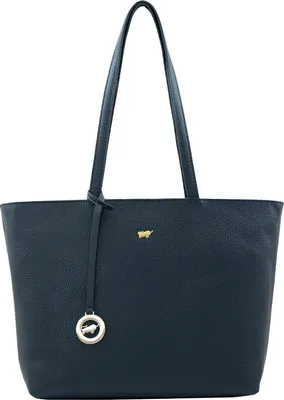 Produktbild von Umhängetasche HANNA Shopper S blau Damen - Leder