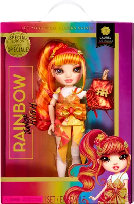 Obrázok produktu pre MGA Rainbow High Junior High Special Edition - Laurel De'Vious (oranžová) 590446EUC