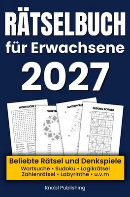 Produktbild von Rätselbuch für Erwachsene