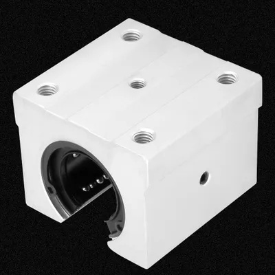 Zdjęcie produktu dla SBR30UU 30mm Aluminiowy otwarty blok ślizgowy łożyska liniowego