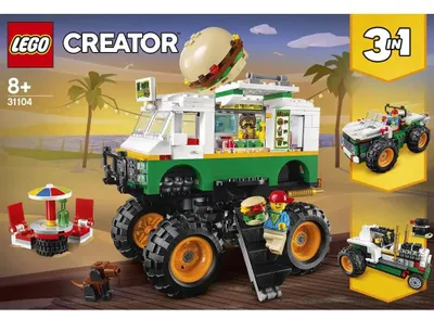 Immagine prodotto di LEGO® 31104 LEGO® Creator 31104 Burger-Monster-Truck Bausatz
