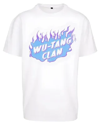 Image de Mister Tee - T-shirt "Wu Cloud" pour hommes, coupe oversize, modèle TN3140 (Taille S), couleur blanche