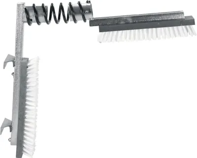 Produktbild von Viehbürste EuroFarm Kuhbürste 50 x 10 cm komplett mit Feder robuste Konstruktion