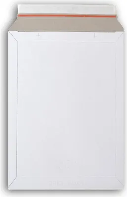 Image de Lot de 10 enveloppes carton b-box 4 blanc format 250x353 mm