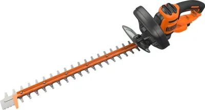 Produktbild von Black And Decker BEHTS401-QS Heckenschere, 500 W, Klinge 55 cm, gezackte Klinge 35 mm