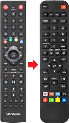 Produktbild von Fernbedienung geeignet für VANTAGE HD8000S