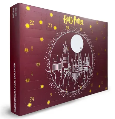 Produktbild von Harry Potter Damen Adventskalender : 39-42 : mehrfarbig  Größe: 39-42 Farbe: mehrfarbig