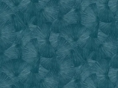 Obrázok produktu pre Luxusná tapeta s exoticky vyzerajúcimi motívmi vejárov s ázijskou atmosférou v petrolejovej farbe, ER-601487