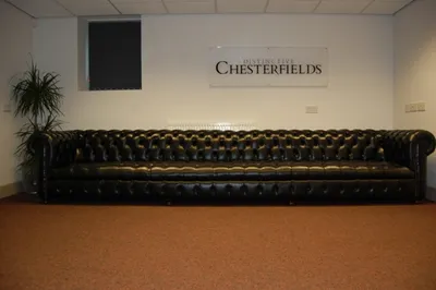 Produktbild von XXL Big Sofa Couch Chesterfield 480cm Polster Sofas 9 Sitzer Leder Textil  #278
