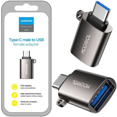 Obrázok produktu pre JOYROOM S-H151, Type-A, Type-C, Čierna