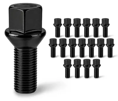 Produktbild von 20 Radschrauben M14x1,5 Kegelbund 60° 28mm SW17 für Audi VW Seat Skoda Mercedes