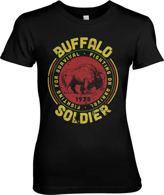 Produktbild von Buffalo Soldier Girly Tee - Small - Black