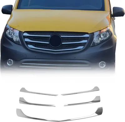 Immagine prodotto di Modanature griglia radiatore Modanature griglia per Mercedes Vito W447 2014-2019 cromo 5x