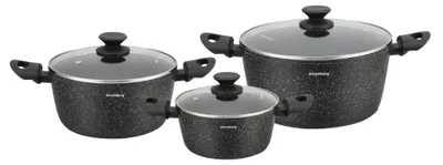 Image de Klausberg lot de 6 pots en marbre 64484