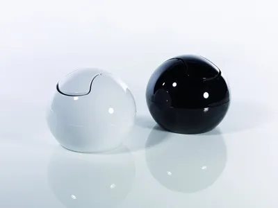 Image de Spirella 10.15138 Bowl-Uni blancPoubelle