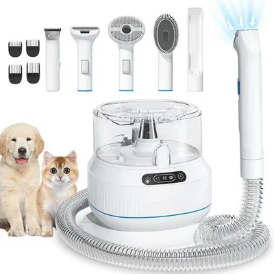 Produktbild von Hundekammgerät mit Staubsauger - Hundekammgerät - Pflegekit für Hunde