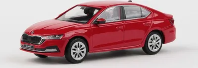 Zdjęcie produktu dla Skoda Octavia IV (2020) - Czerwona Corrida Uni ABREX 1:43