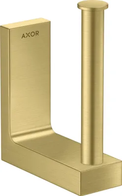 Produktbild von hansgrohe Reservepapierhalter Axor Uni Rectangular Wandmontage, brushed brass