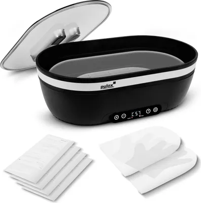 Produktbild von Pulox WB-4500 - Großes Paraffin-Wachsbad für Hände und Füße inkl. 4x Wachs