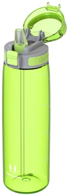 Produktbild von Sparrow Trinkflasche mit Strohhalm - Tritan Wasserflasche Sport - 1L