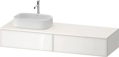 Produktbild von DURAVIT ZE4814L64840000 Konsolen-WTU wandh. Zencha 550x1600x2