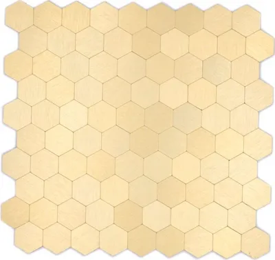 Produktbild von Mosaikfliese Selbstklebende Mosaike hexagonal metall gold Küche Wand MOS200-4GHX