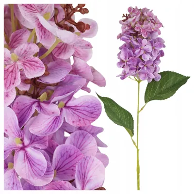 Produktbild von Topoblu Künstliche Hortensie 61 cm Violett Real Touch