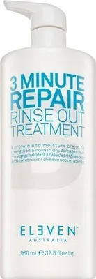 Produktbild von Eleven Australia 3 Minute Repair Rinse Out Treatment kräftigende Maske für sehr trockenes und geschädigtes Haar 960 ml