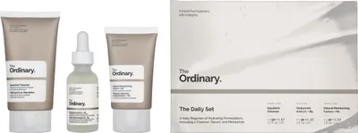 Immagine prodotto di Detergente 50ml/Acido ialuronico 30ml/Fattori idratanti naturali e HA 30ml The Ordinary The Daily Set
