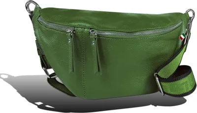 Produktbild von Gürteltasche grün Florence Tasche Tragegurt passend Leder D2OTF821G