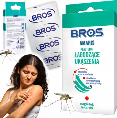 Immagine prodotto di BROS - Amaris - Cerotti per il sollievo delle punture d'insetto, 20 pezzi