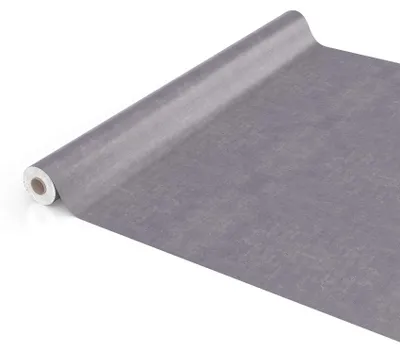 Produktbild von ANRO Tischdecke Wachstuchtischdecke Wachstuch Wachstischdecke Tischdecke Beton Grau Uni Urban Rund 140cm