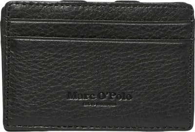 Produktbild von Marc O'Polo Leder Kartenetui Malte Card Holder Black schwarz
