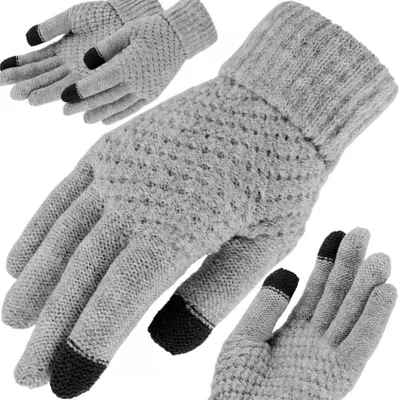 Produktbild von Touchscreen-Winterhandschuhe Aus Wolle Für Das Telefon
