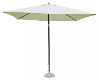 Image de Parasol de jardin 2 x 3 m avec mât pliable en aluminium Folder - Beige