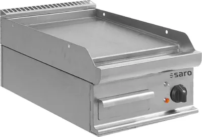 Produktbild von Saro E7/KTE1BBL, Edelstahl, Freistehend, Edelstahl, 1 Zone(n), 395 x 530 mm, Drehregler