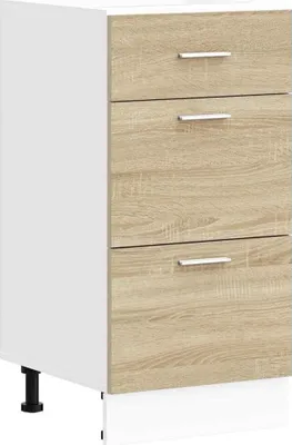Produktbild von Unterschrank Lyon Sonoma-Eiche 40x46x81,5 cm Holzwerkstoff